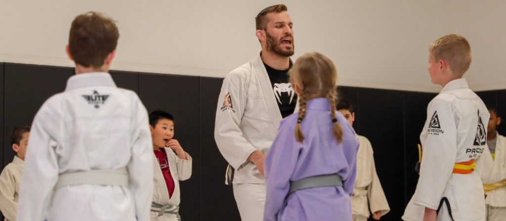 Brian Teaching Students New BJJ moves